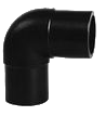 Отвод литой удлиненный 90°PE-RT тип II SDR11